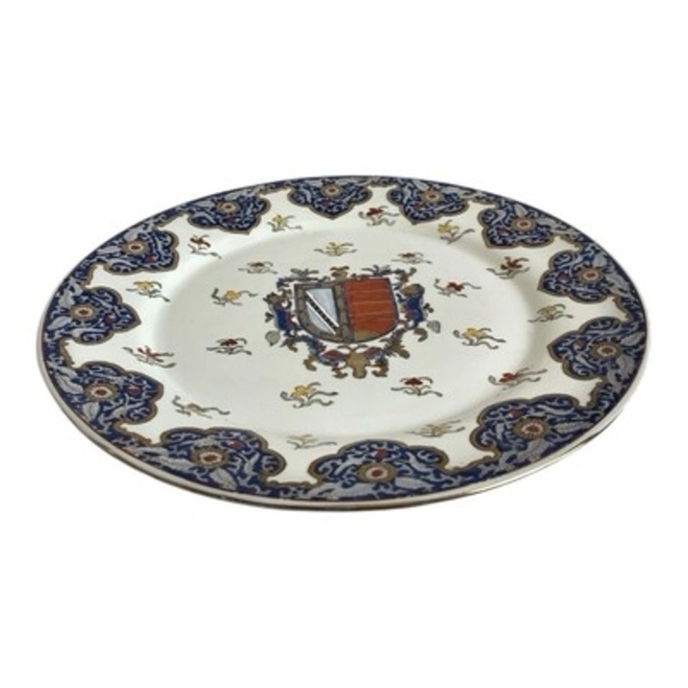 Vintage Porcelain Plate French Samson Hand Painted Collectible Plate Gift - Picture 4 of 6